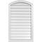 Ekena Millwork Arch Top Surface Mount PVC Gable Vent: Functional, w/ 2"W x 2"P Brickmould Sill Frame, 24"W x 40"H GVPAR24X4003SF - alternate 1